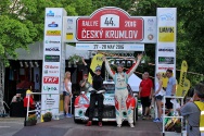 Rallye Český Krumlov: Dojezd posádek do cíle